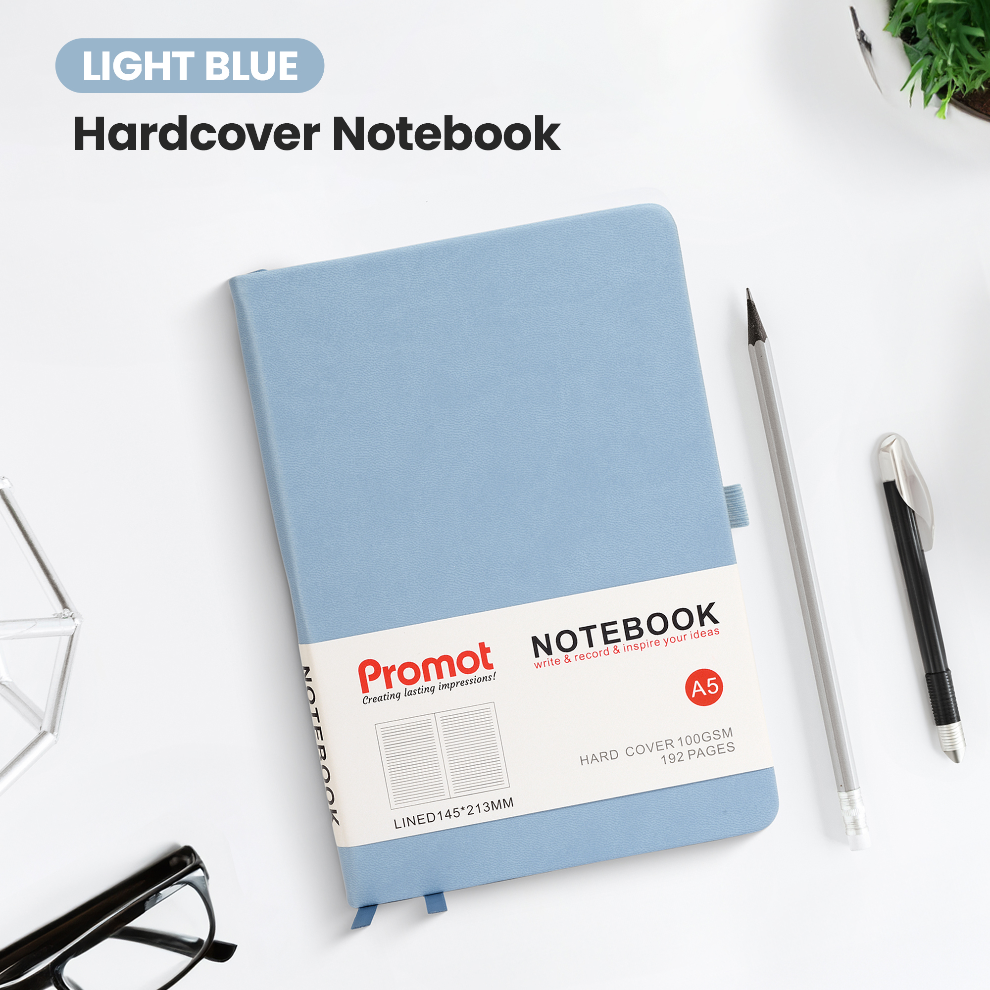 Journal Notebook - Light Blue